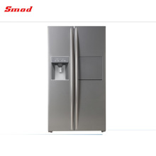 R600A No Frost Side by Side Refrigerator with Ice Maker